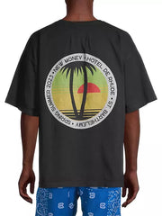 RHUDE LOGO-PRINT COTTON T-SHIRT