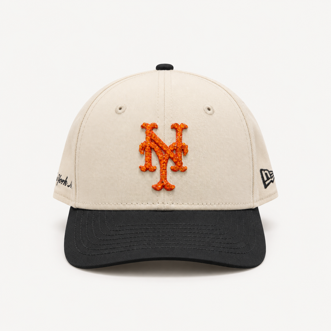 Crftd orange stone cap