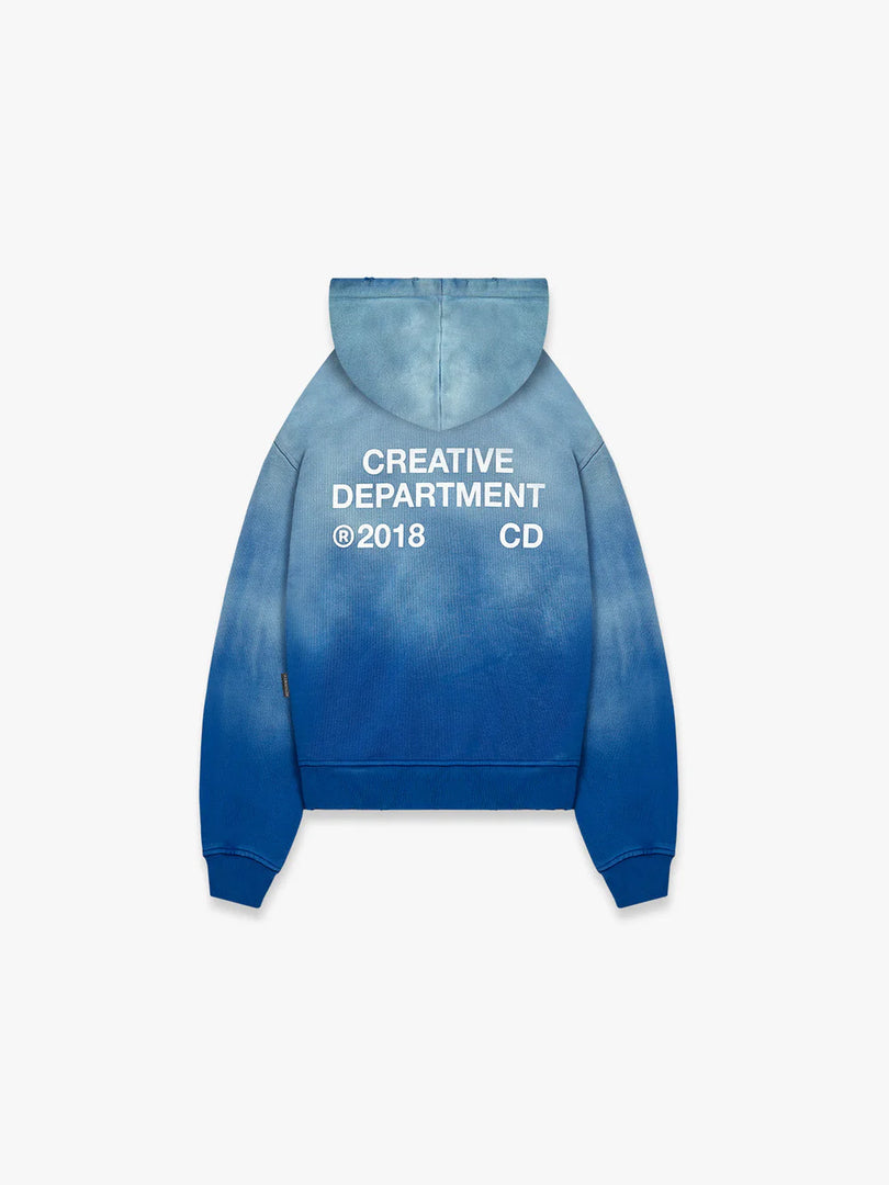CREATIVE DEPT HOODIE - FADED BLUE