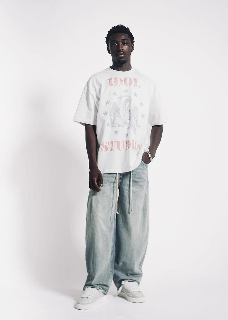 IDOL STUDIOS - AXIOM - WHITE T-SHIRT