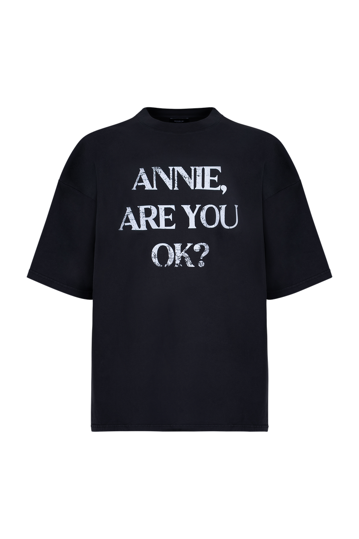 BOMBER TEE WASHED BLACK