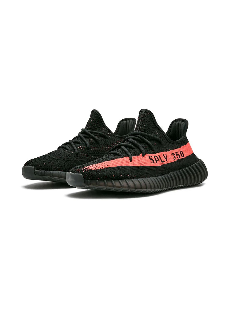 ADIDAS YEEZY 350 CORE BLACK RED