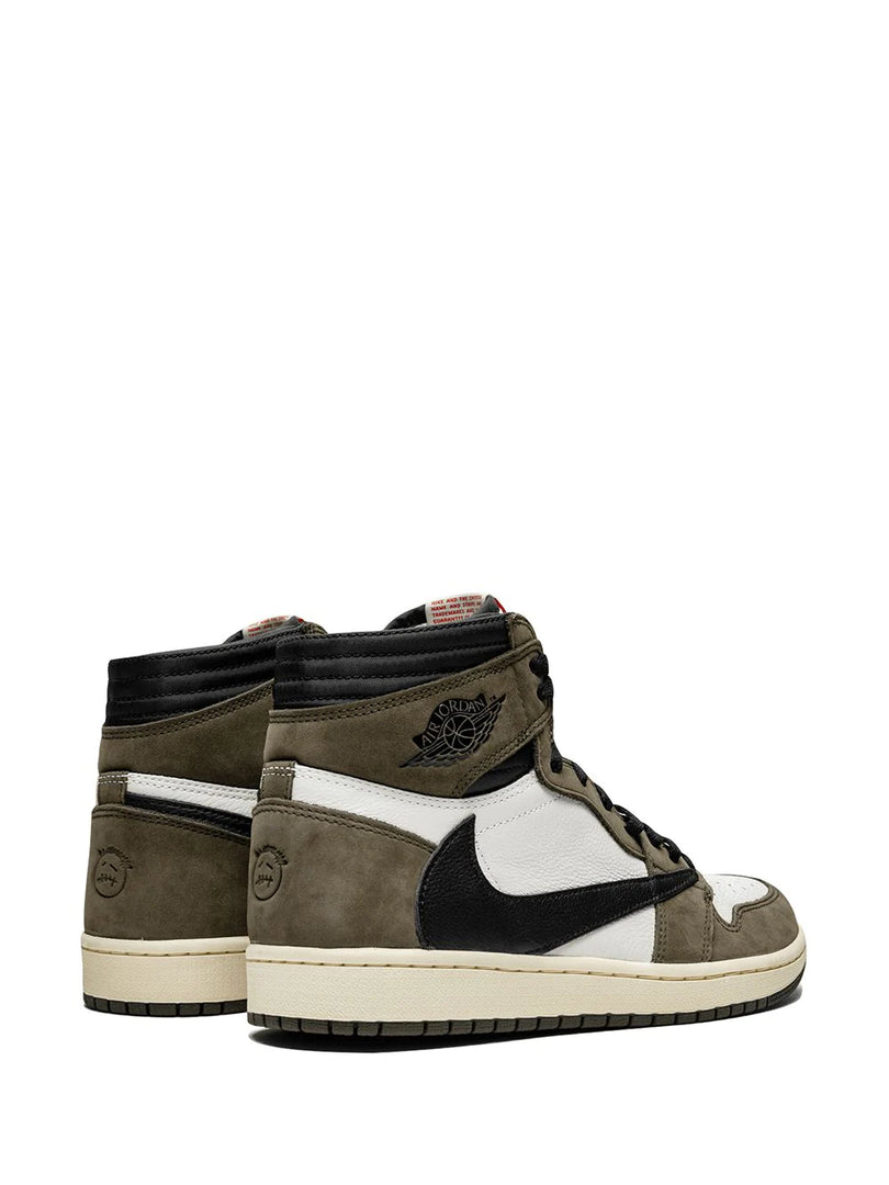 Jordan 1 travis scott online deals