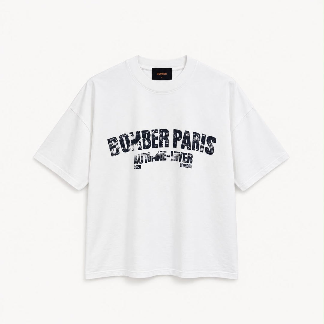 BOMBER - LEGENDS T-SHIRT WHITE