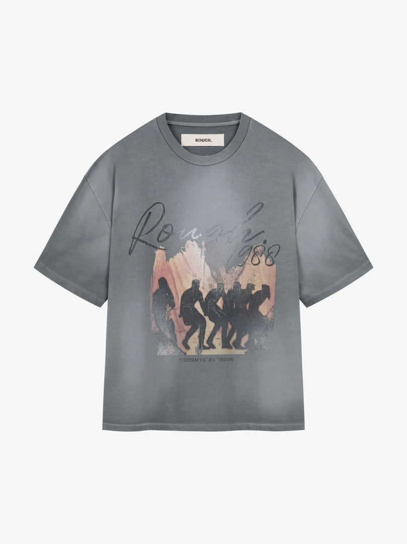 ROUGH PONTOS PRINT T-SHIRT