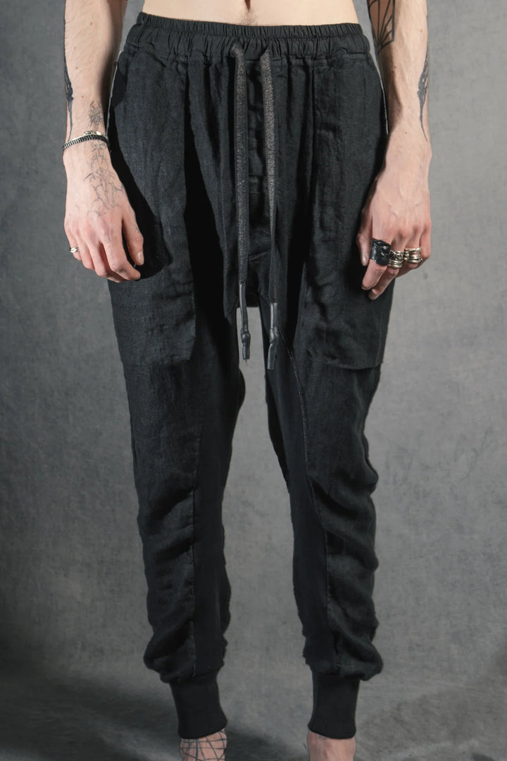 69 BY ISAAC SELLAM - GUSSET PANTS LIGHTLIN NOIR