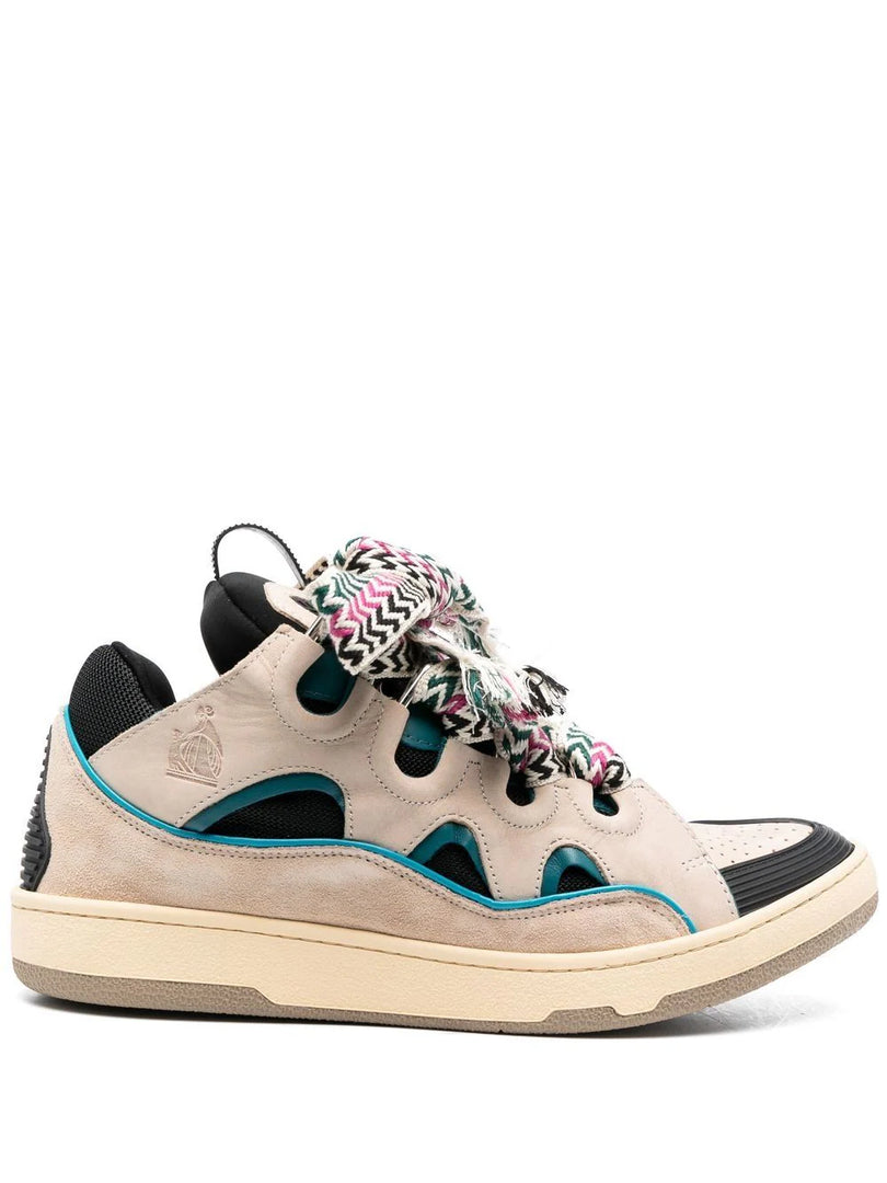 LANVIN PARIS CURB SAIL TURQUOISE PURPLE