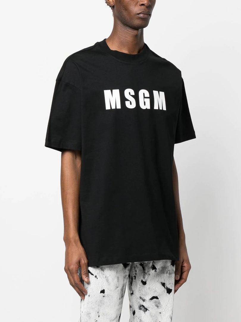MSGM LOGO-PRINT T-SHIRT