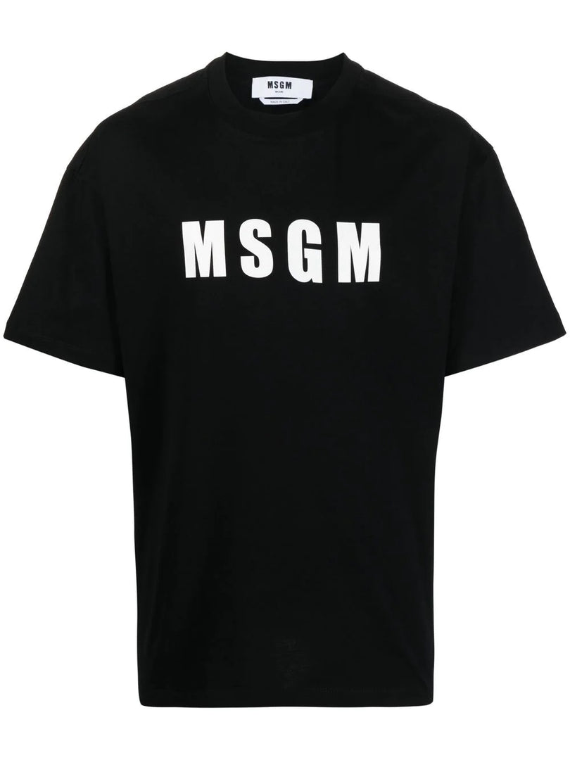 MSGM LOGO-PRINT T-SHIRT
