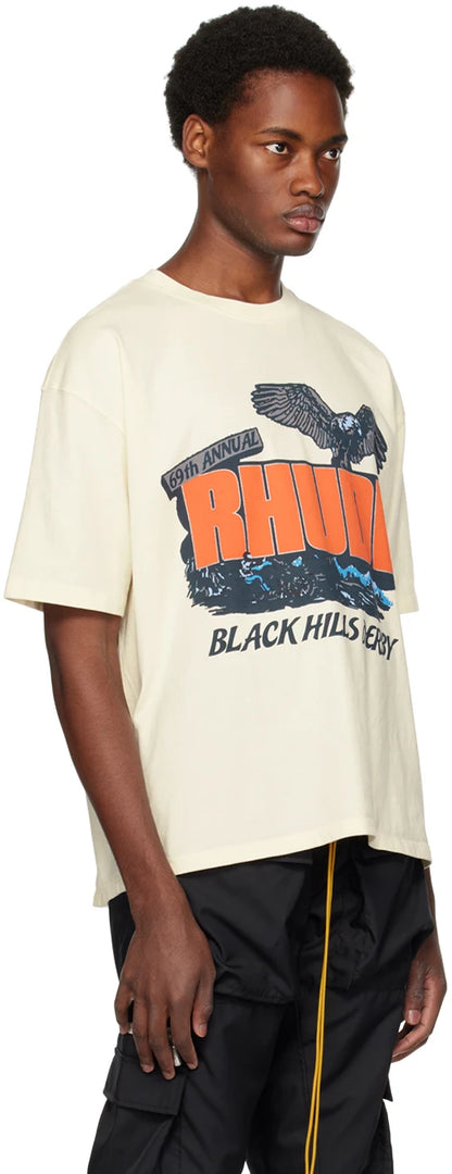 RHUDE  HILLS RALLY TEE