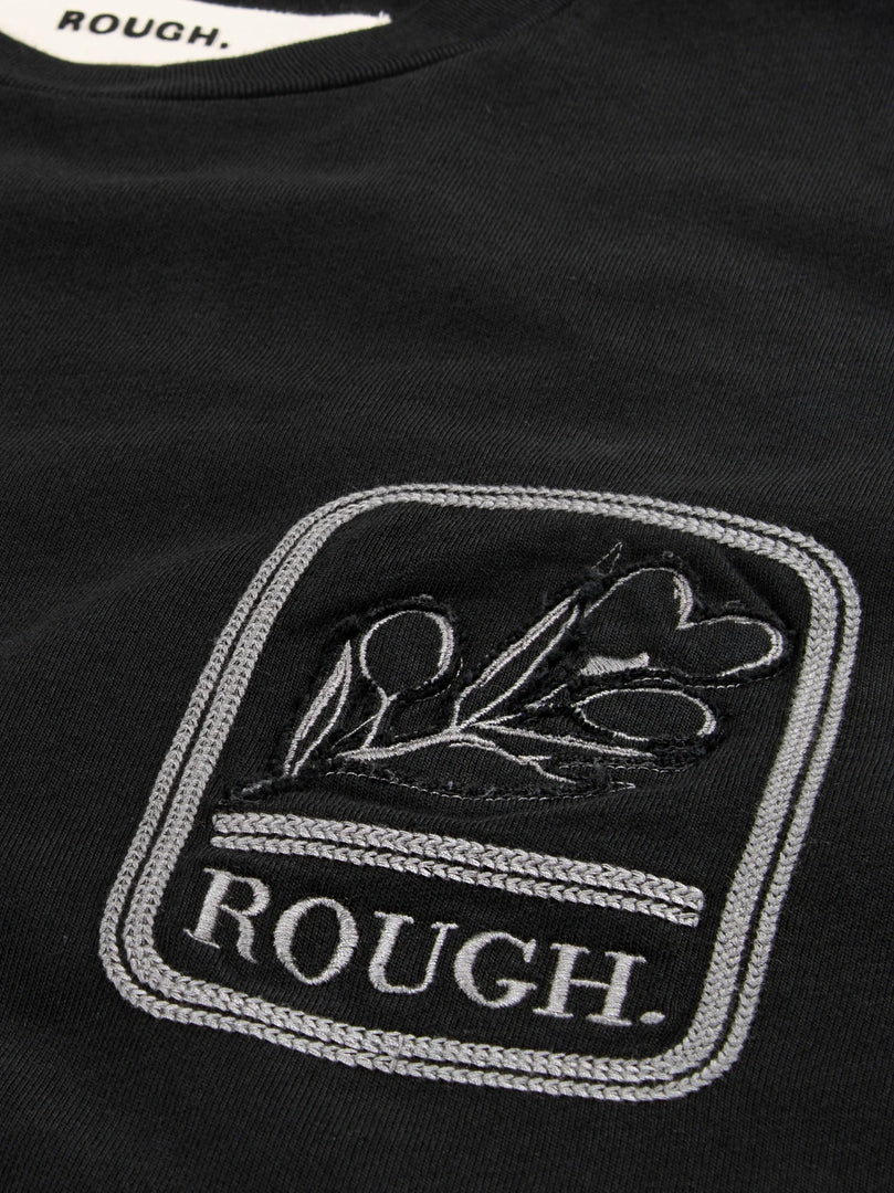 ROUGH OLIVE EMBLEM T-SHIRT