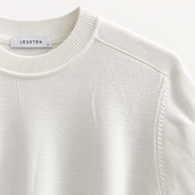 LESSTEN CREWNECK KNIT – OFF WHITE