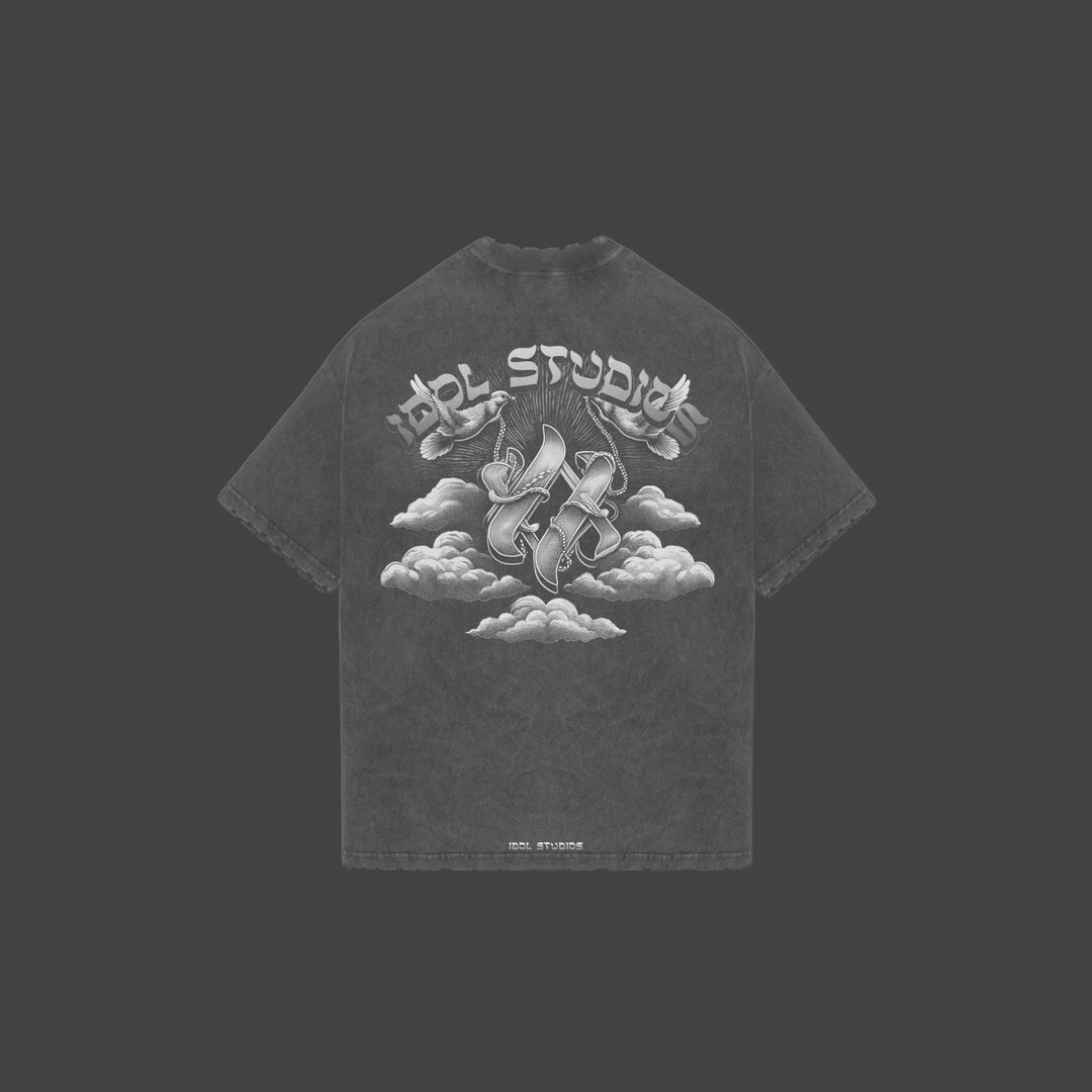 IDOL STUDIOS Finding peace - washed grey