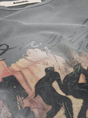 ROUGH PONTOS PRINT T-SHIRT