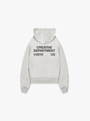 CREATIVE DEPT HOODIE - MELANGE GREY