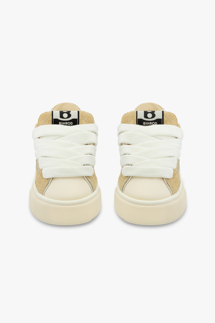 BIHROD-VITO YELLOW CREAM SUEDE