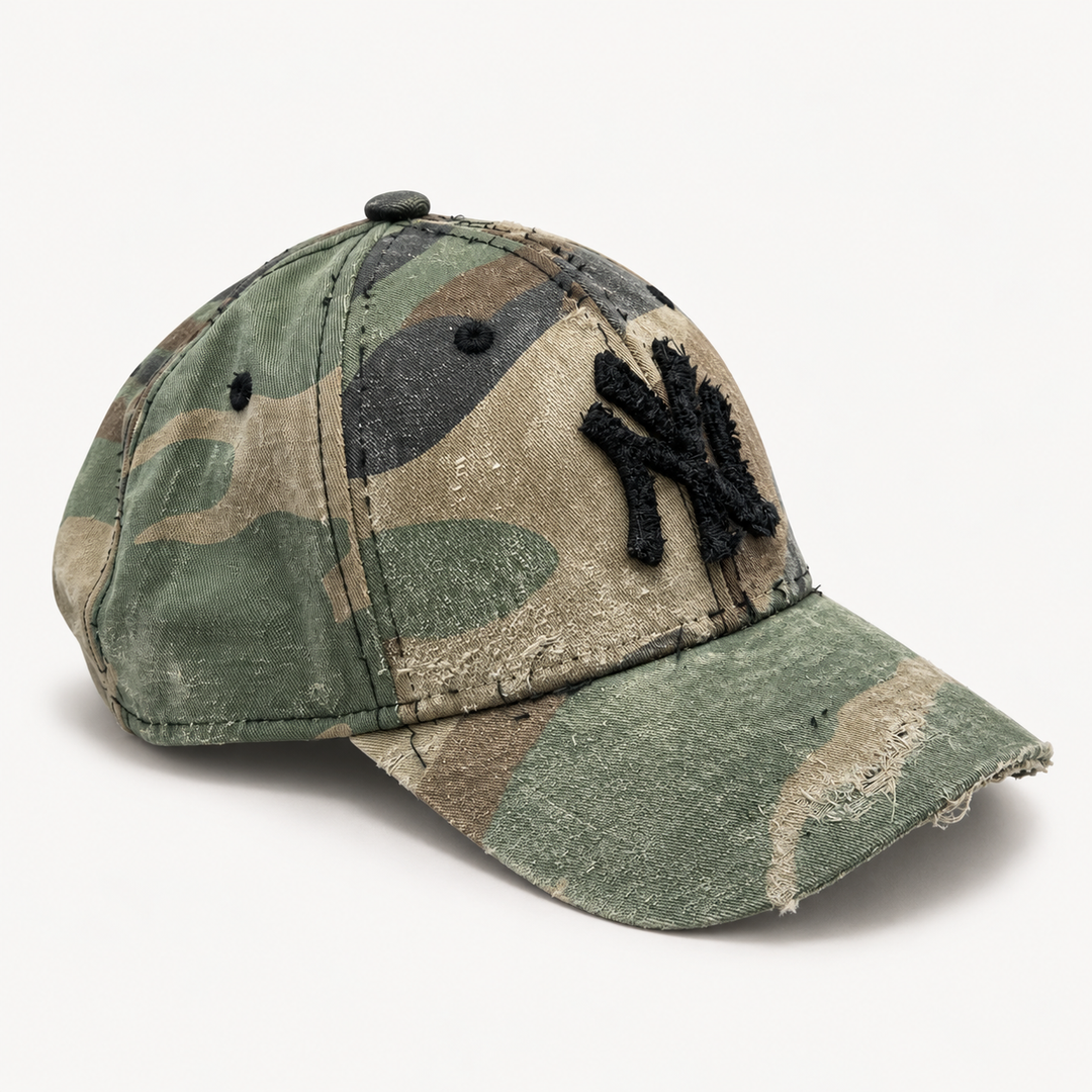 CRAFTD distress camo cap