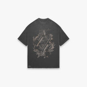 ARCANE - WASHED BLACK T-SHIRT