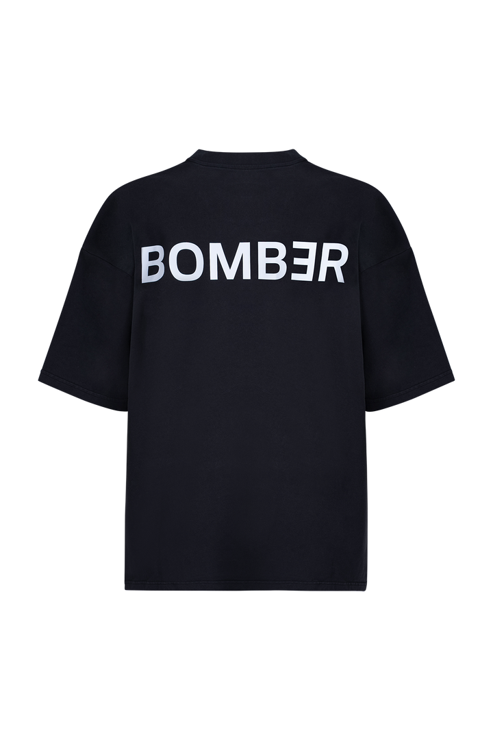 BOMBER TEE BLACK