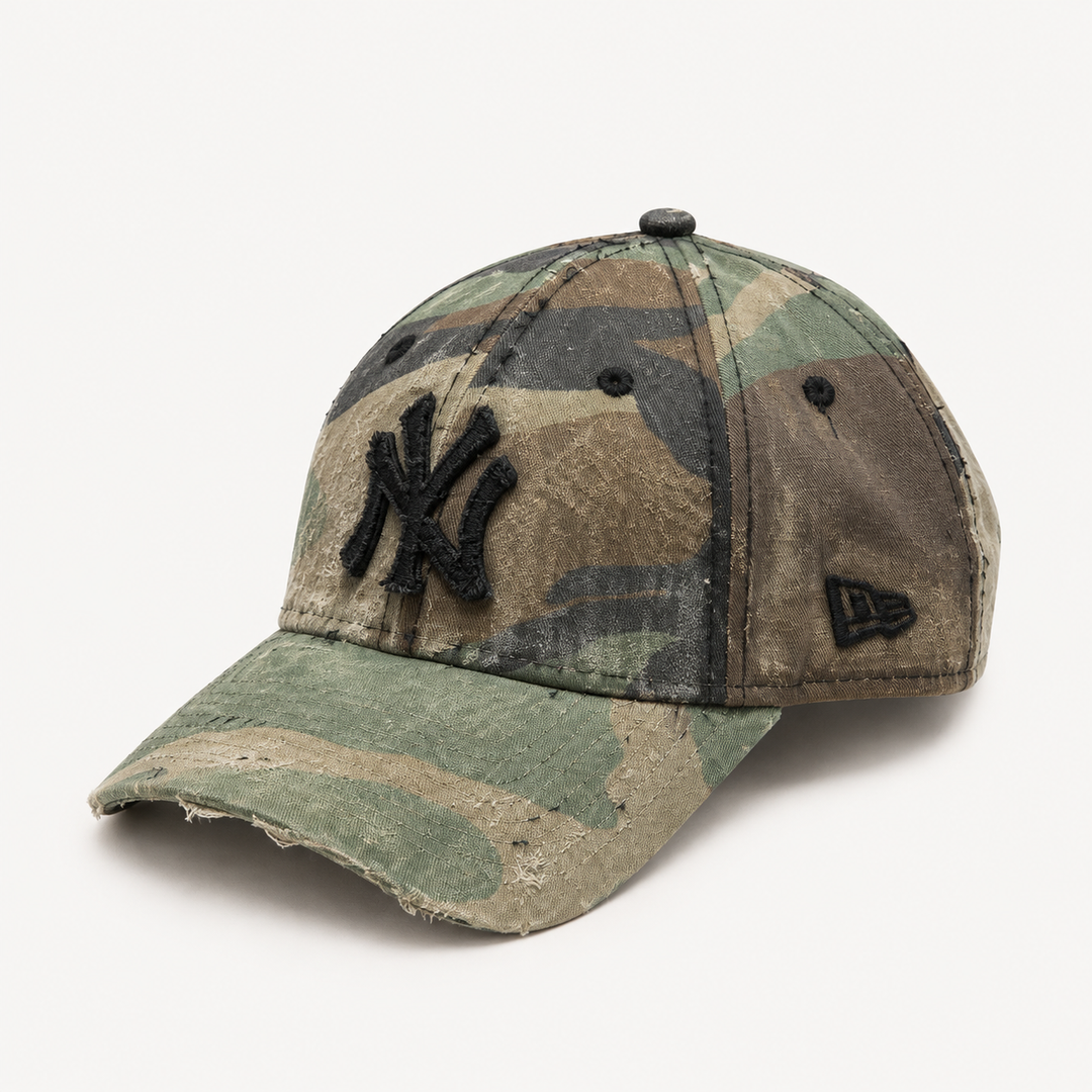 CRAFTD distress camo cap