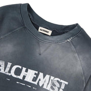 ALCHEMIST - RIPPED LOGO LONG SHIRT