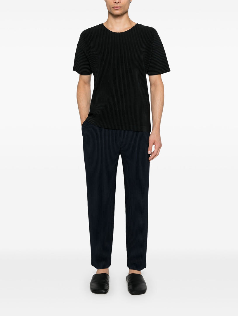 HOMME PLISSE ISSEY MIYAKE BLUE TROUSERS