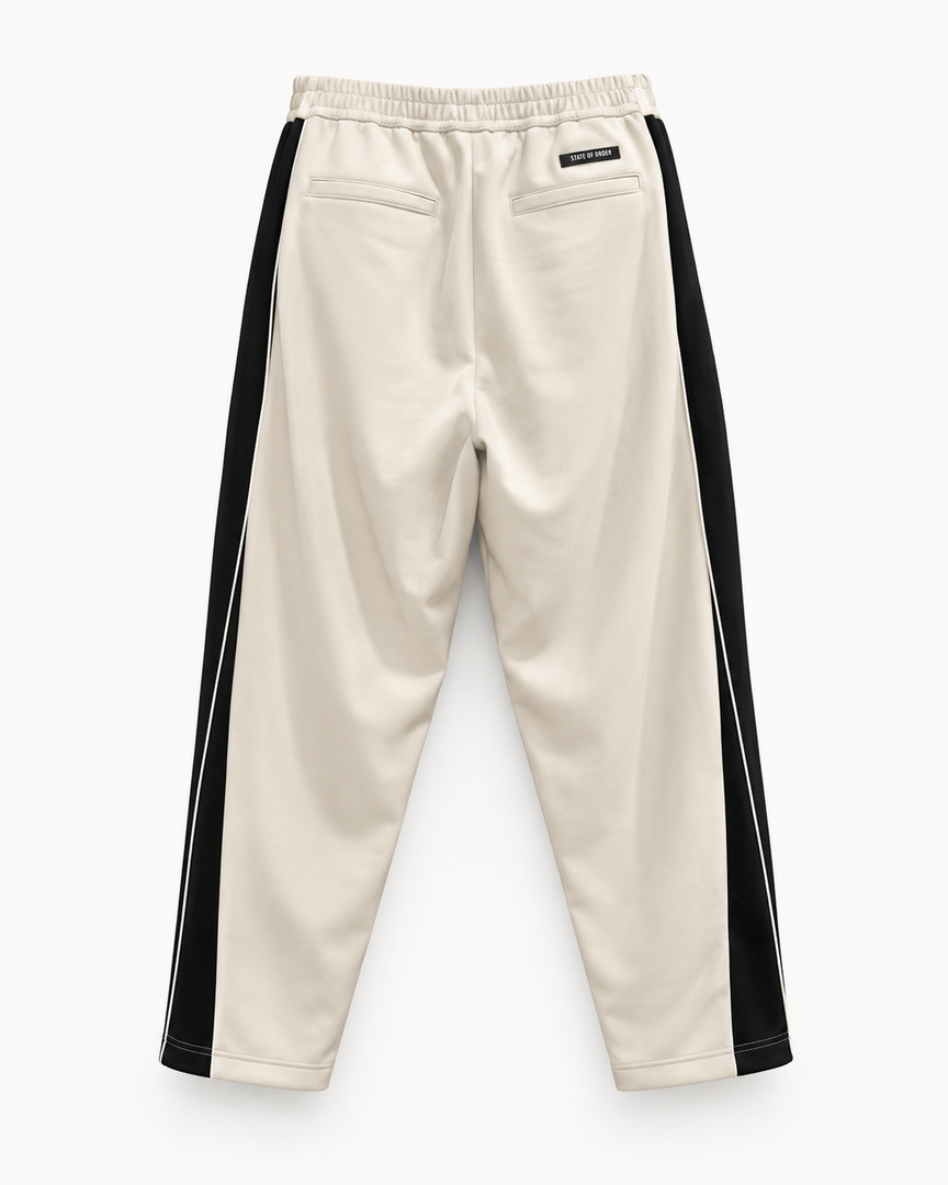 STATE OF ORDER BEIGE BLACK PANTS