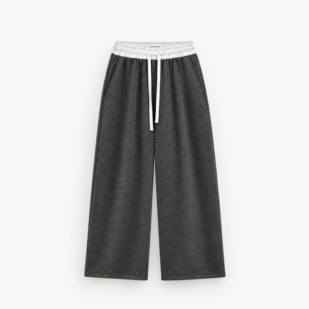 LESSTEN PANTS CONTRAST WAIST