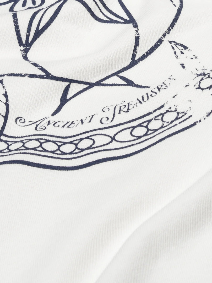 ROUGH EMBLEM FRAME T-SHIRT
