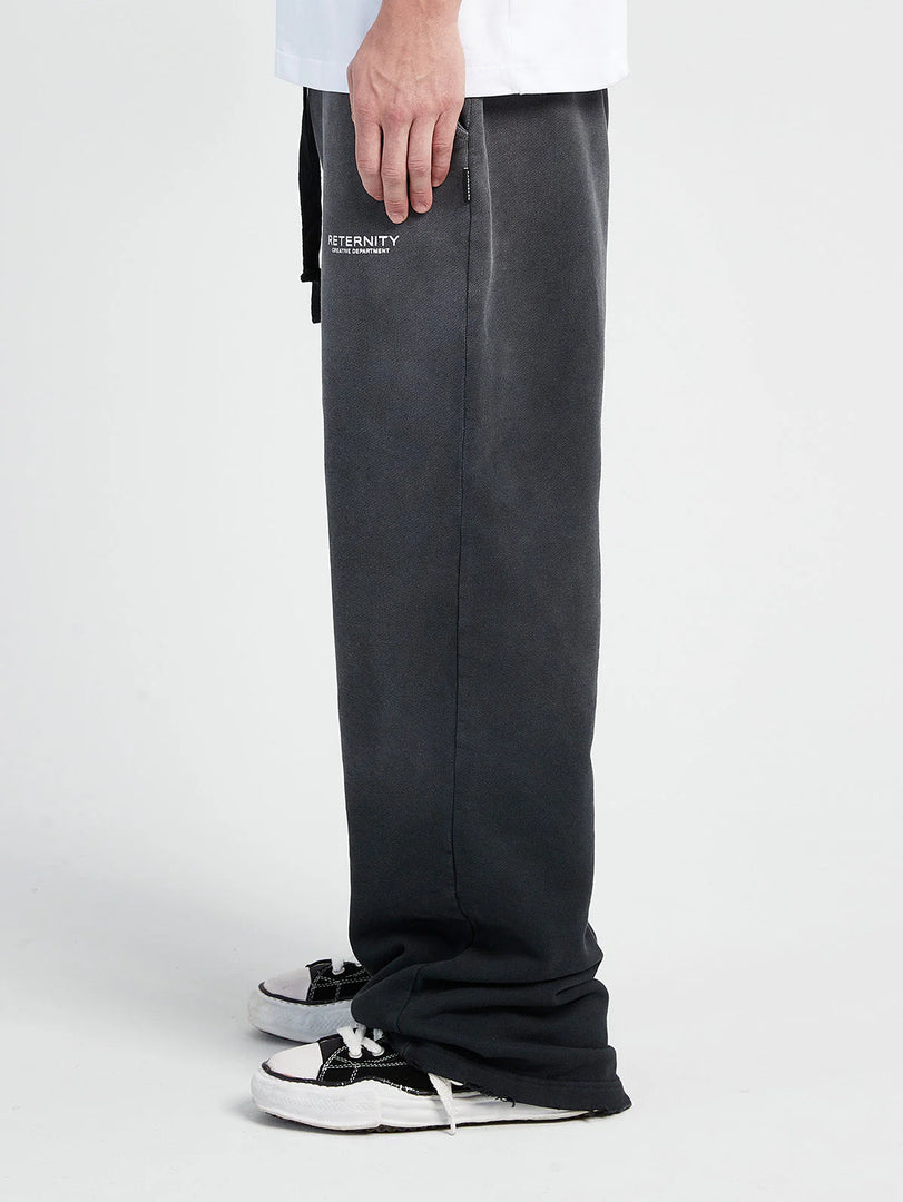 CREATIVE DEPT SWEATPANTS - FADED BLACK
