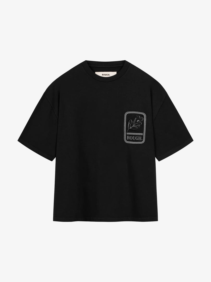 ROUGH OLIVE EMBLEM T-SHIRT