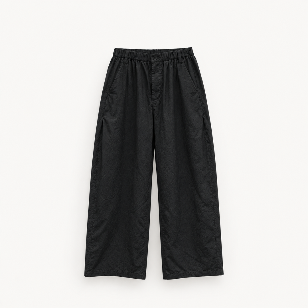 LESSTEN PANTS EASY WIDE BLACK