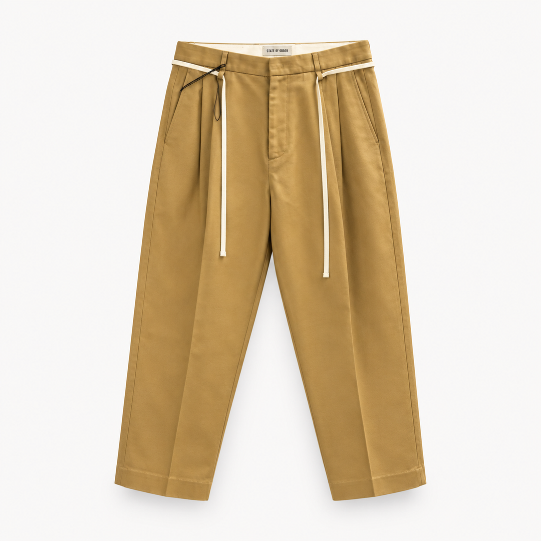 STATE OF ORDER MUSTARD PANTS