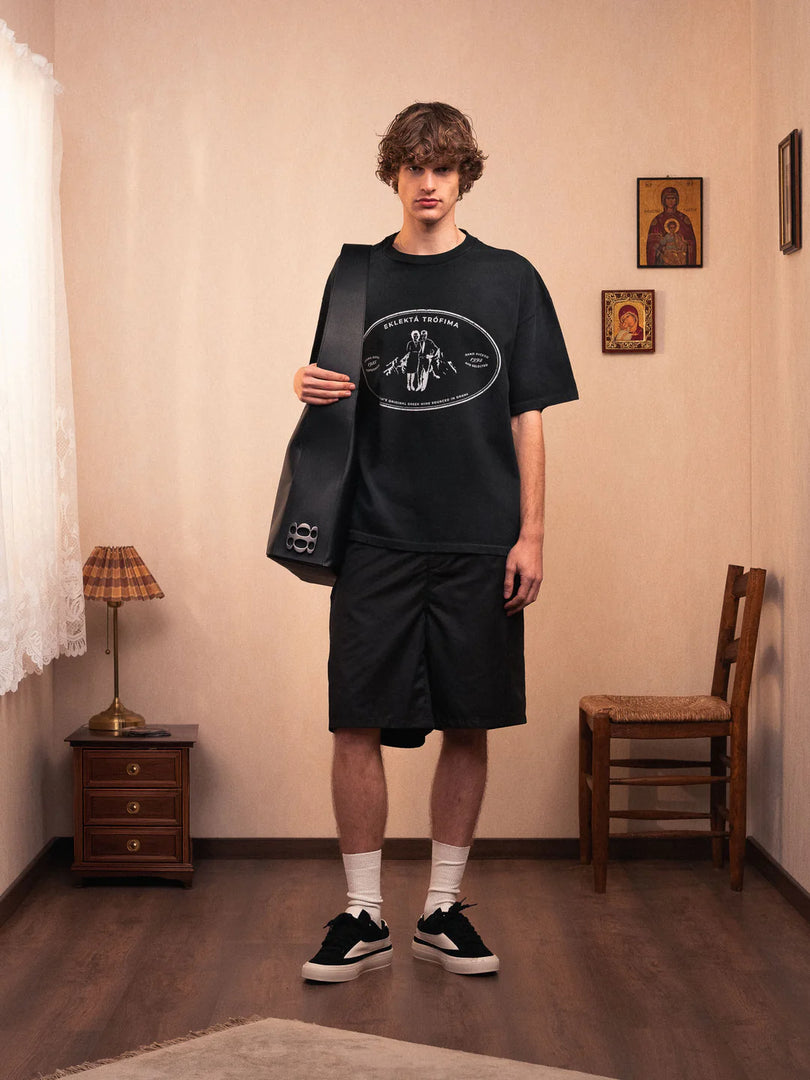 ROUGH DRAMA LABEL T-SHIRT