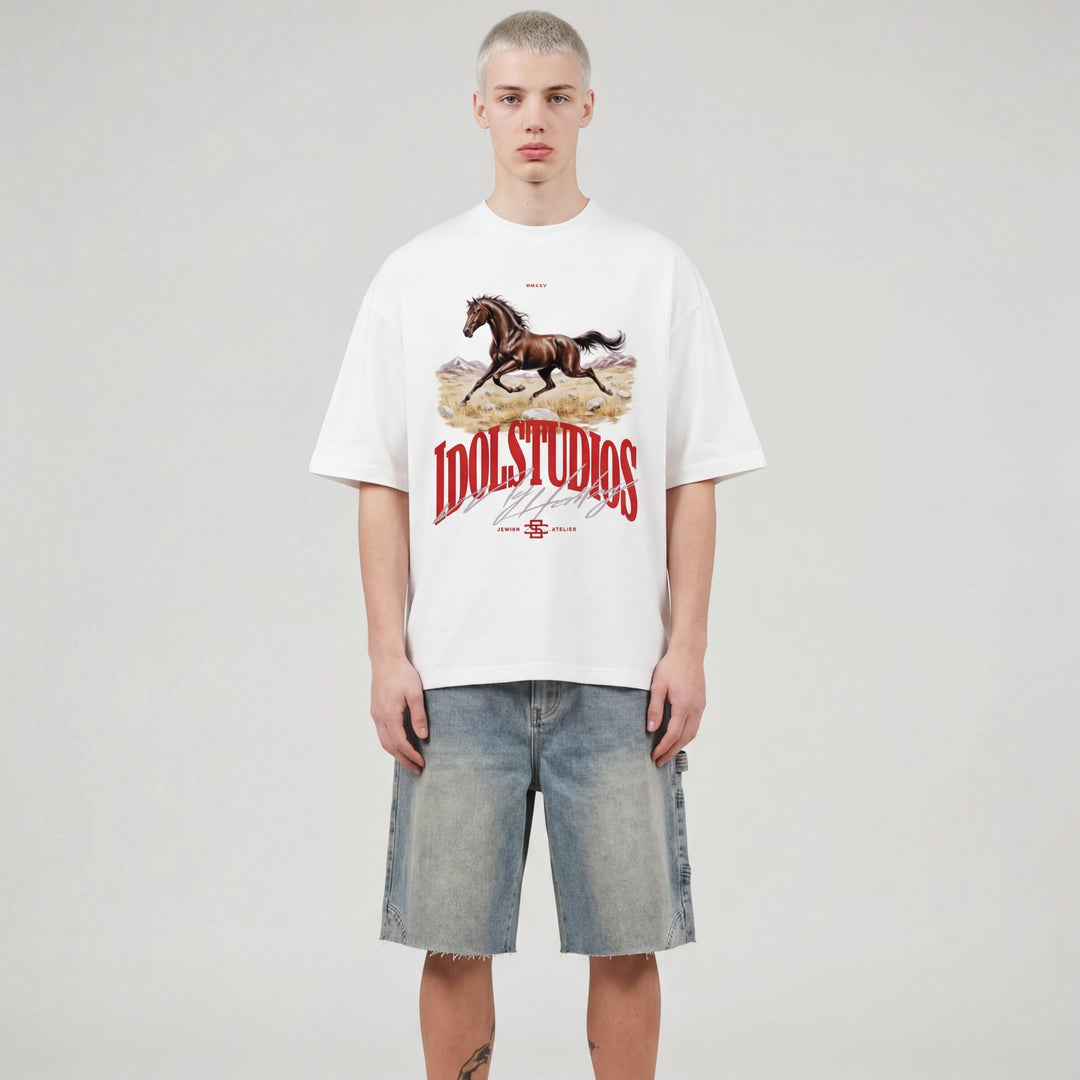 GALLOP - WHITE T-SHIRT