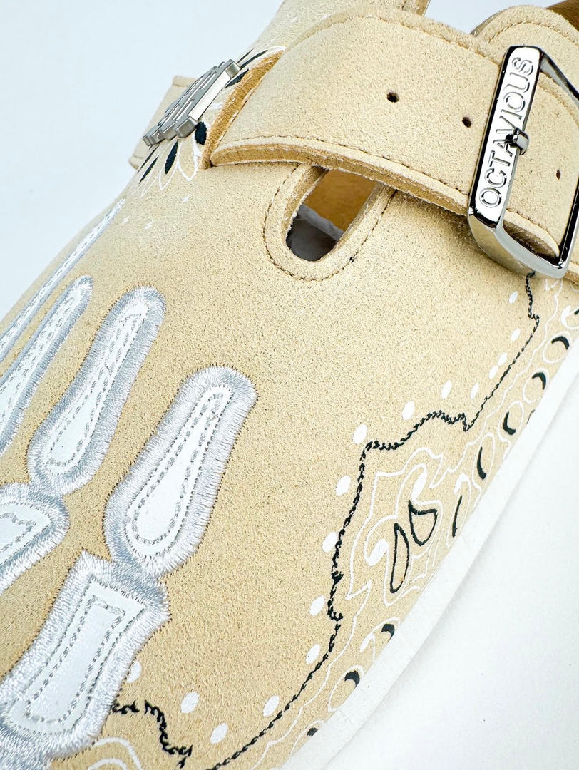 BANDANA PAISLEY PRINT CLOG