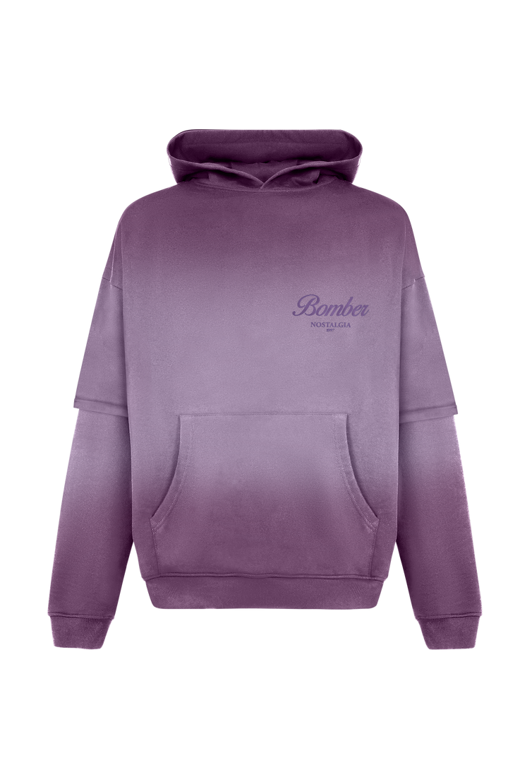 BOMBER HOODIE PURPLE