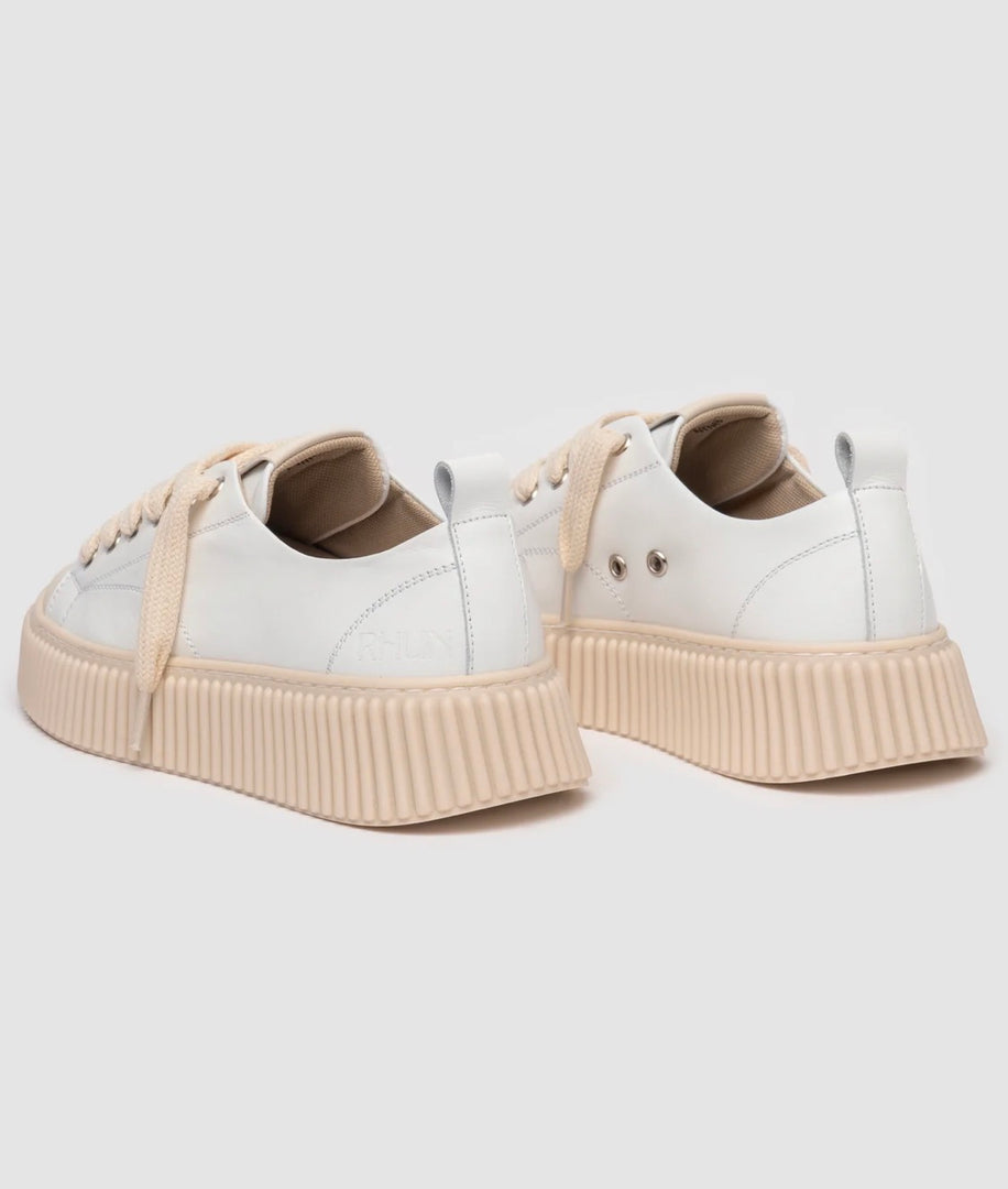 RHUN 2020 TREBLE WHITE LEATHER