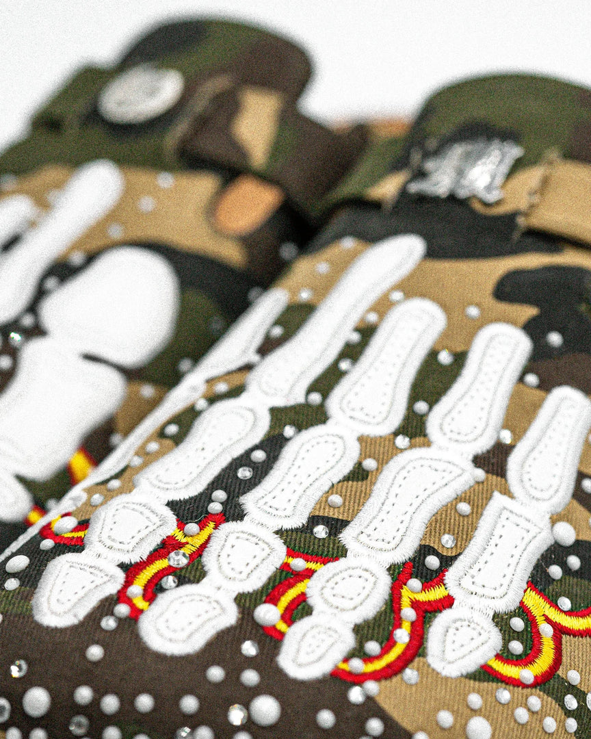 OM NEW YORK Camo Pearl Clogs