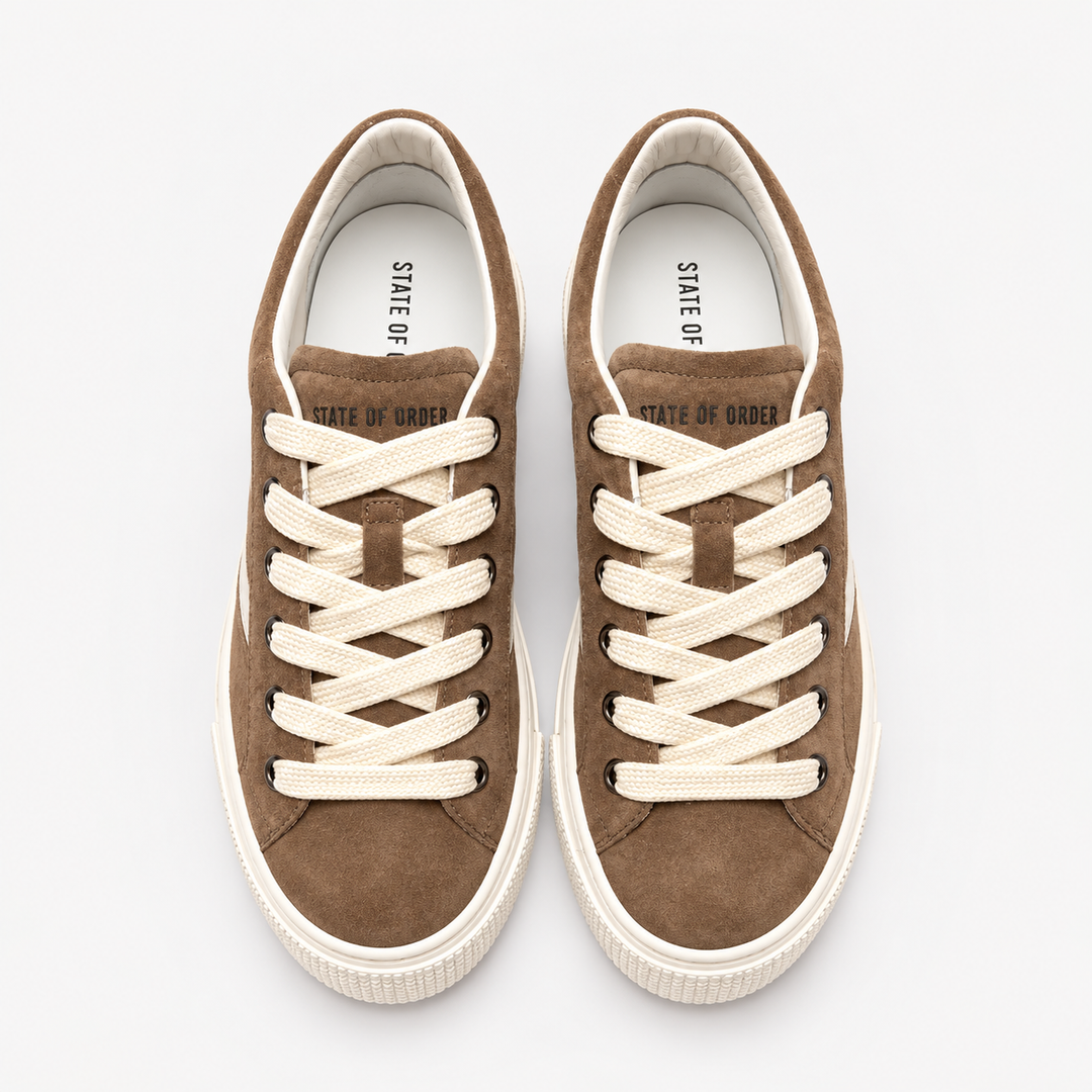 State of order piper sneakers-dark brown