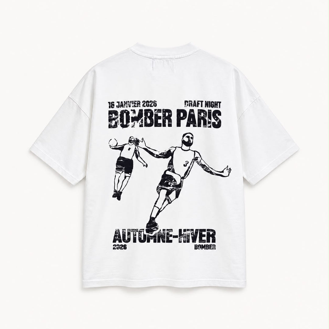 BOMBER - LEGENDS T-SHIRT WHITE