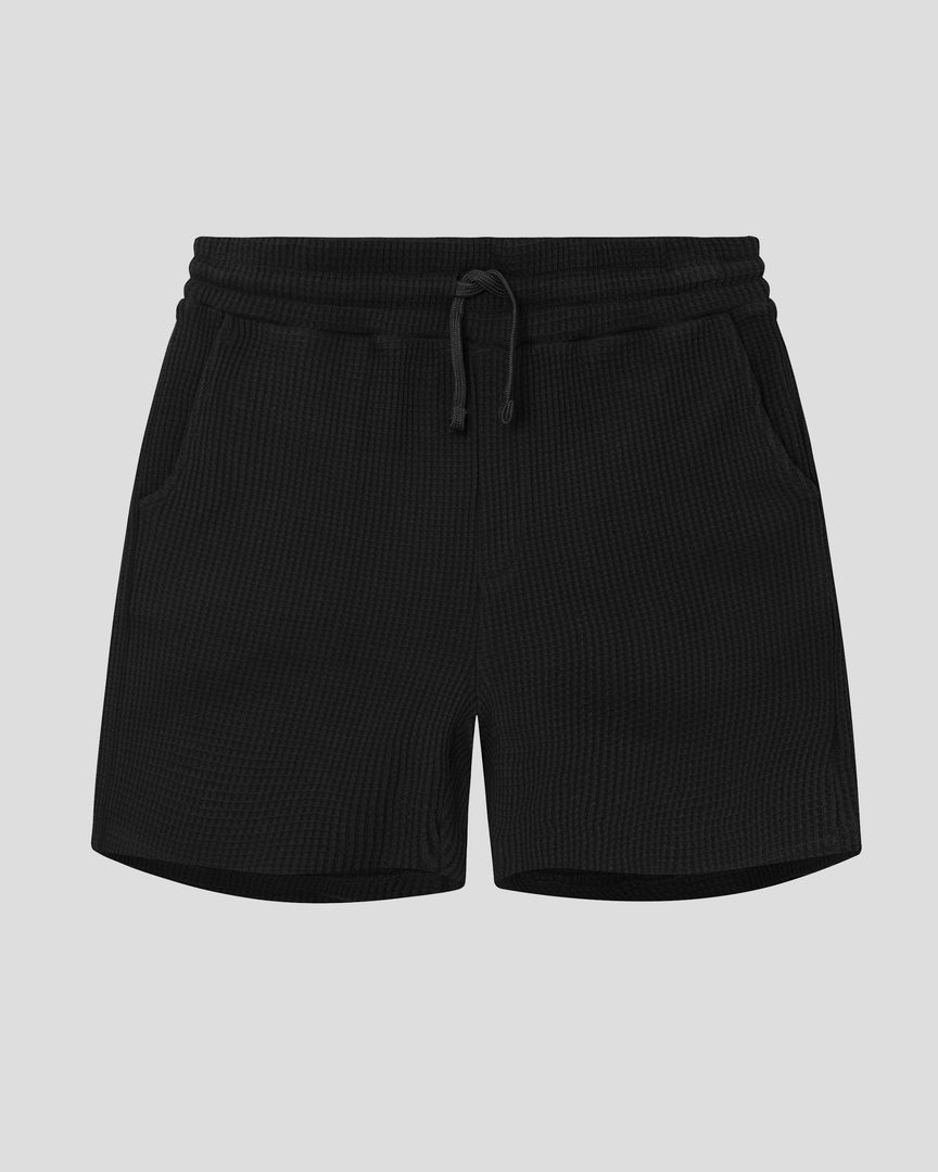 Waffle Shorts Black