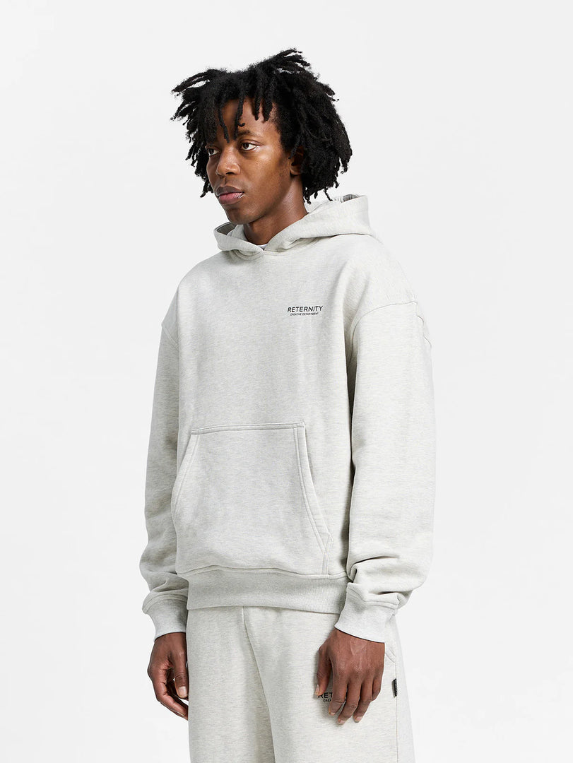 CREATIVE DEPT HOODIE - MELANGE GREY
