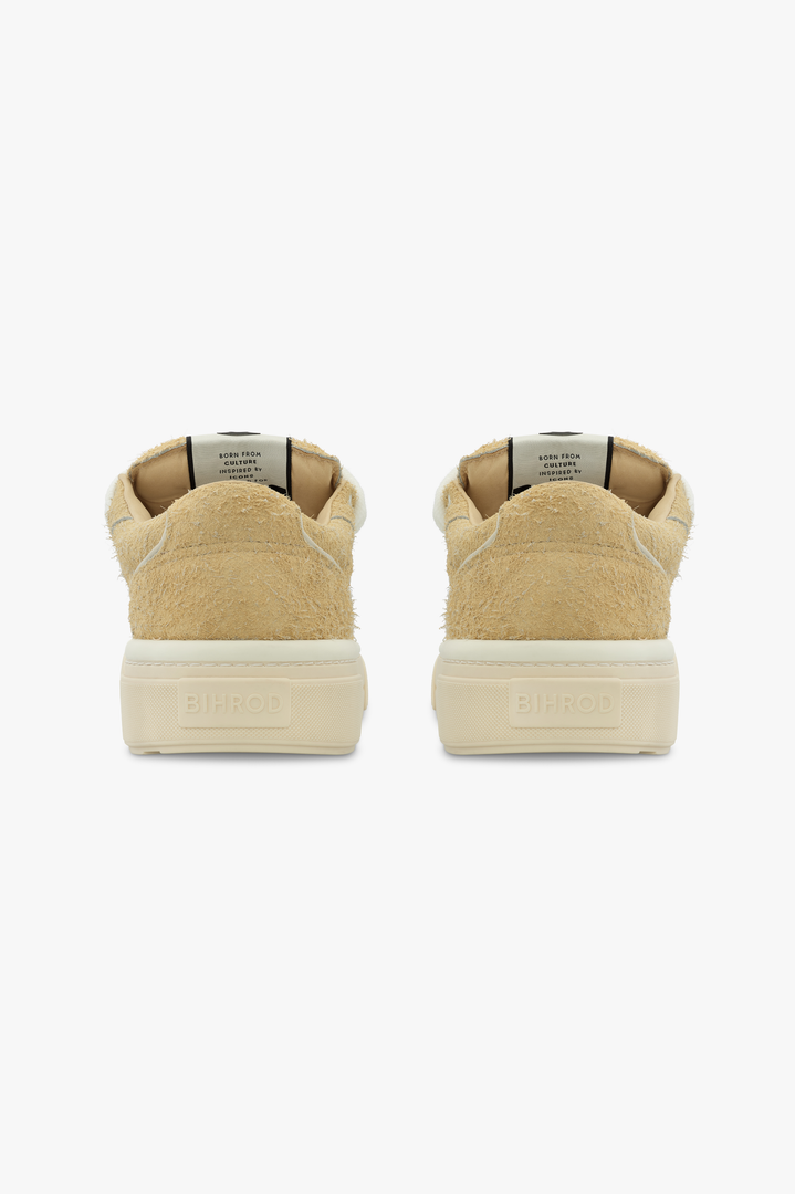 BIHROD-VITO YELLOW CREAM SUEDE