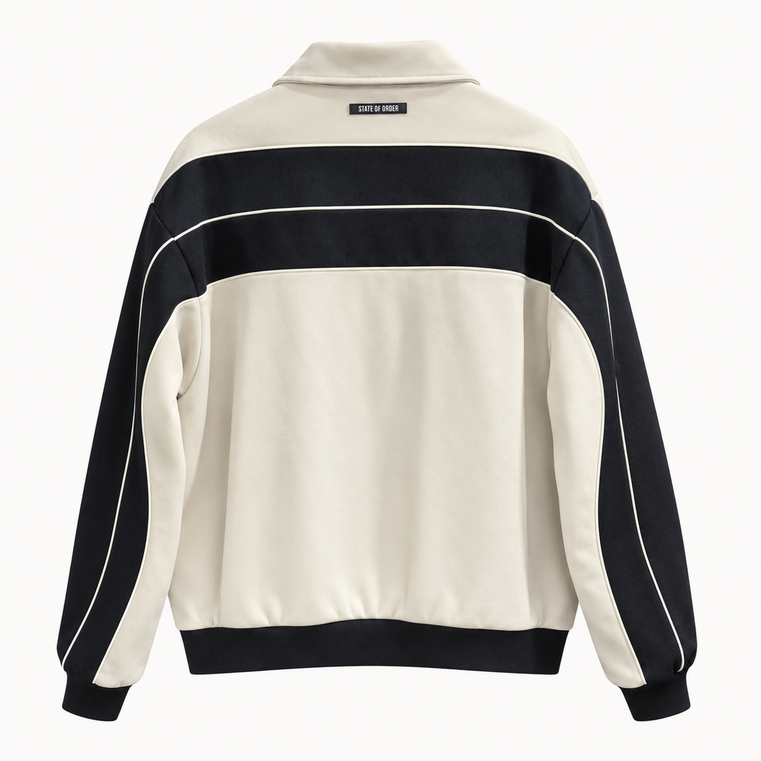 STATE OF ORDER BEIGE BLACK JACKET