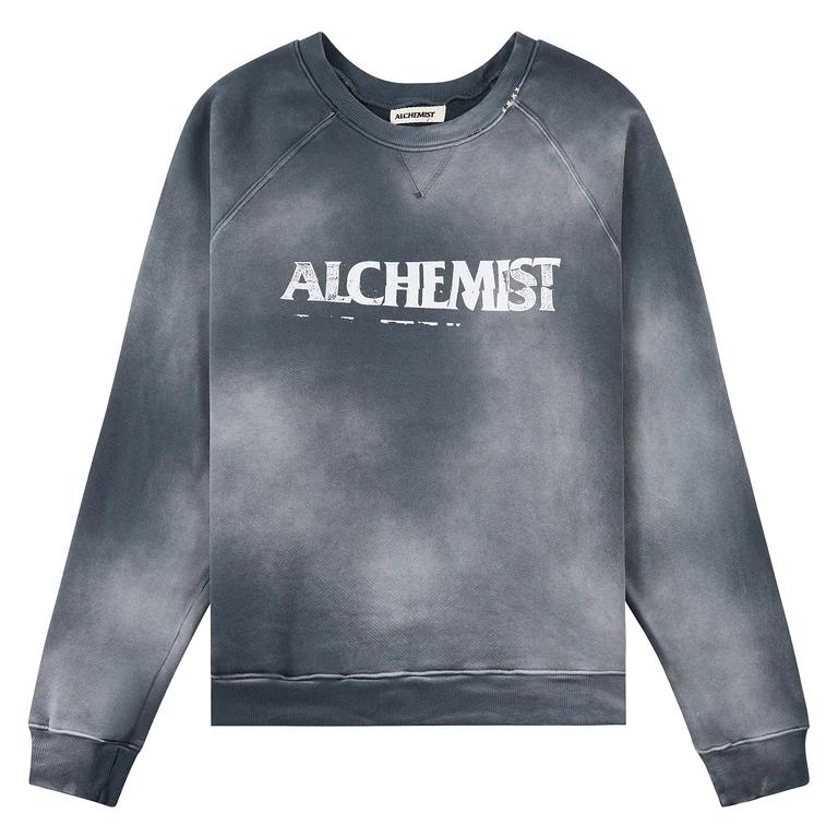 ALCHEMIST - RIPPED LOGO LONG SHIRT