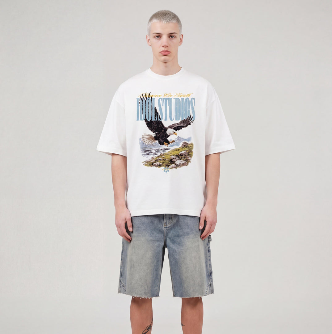 AZURE - WHITE T-SHIRT