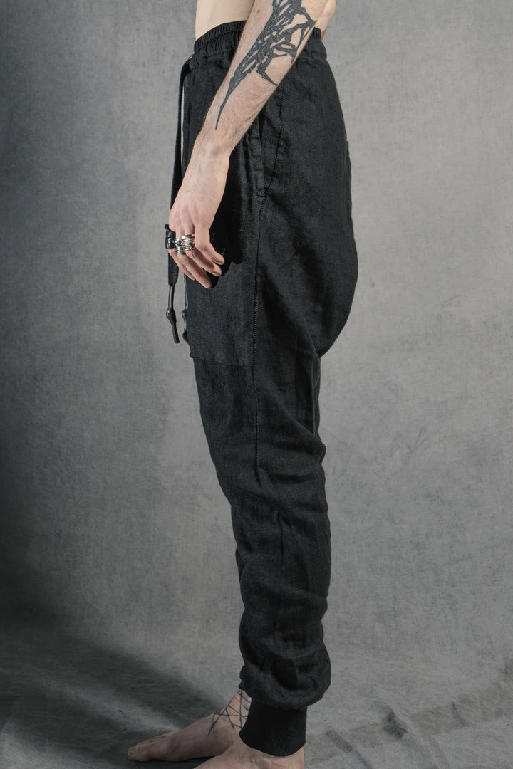 69 BY ISAAC SELLAM - GUSSET PANTS LIGHTLIN NOIR