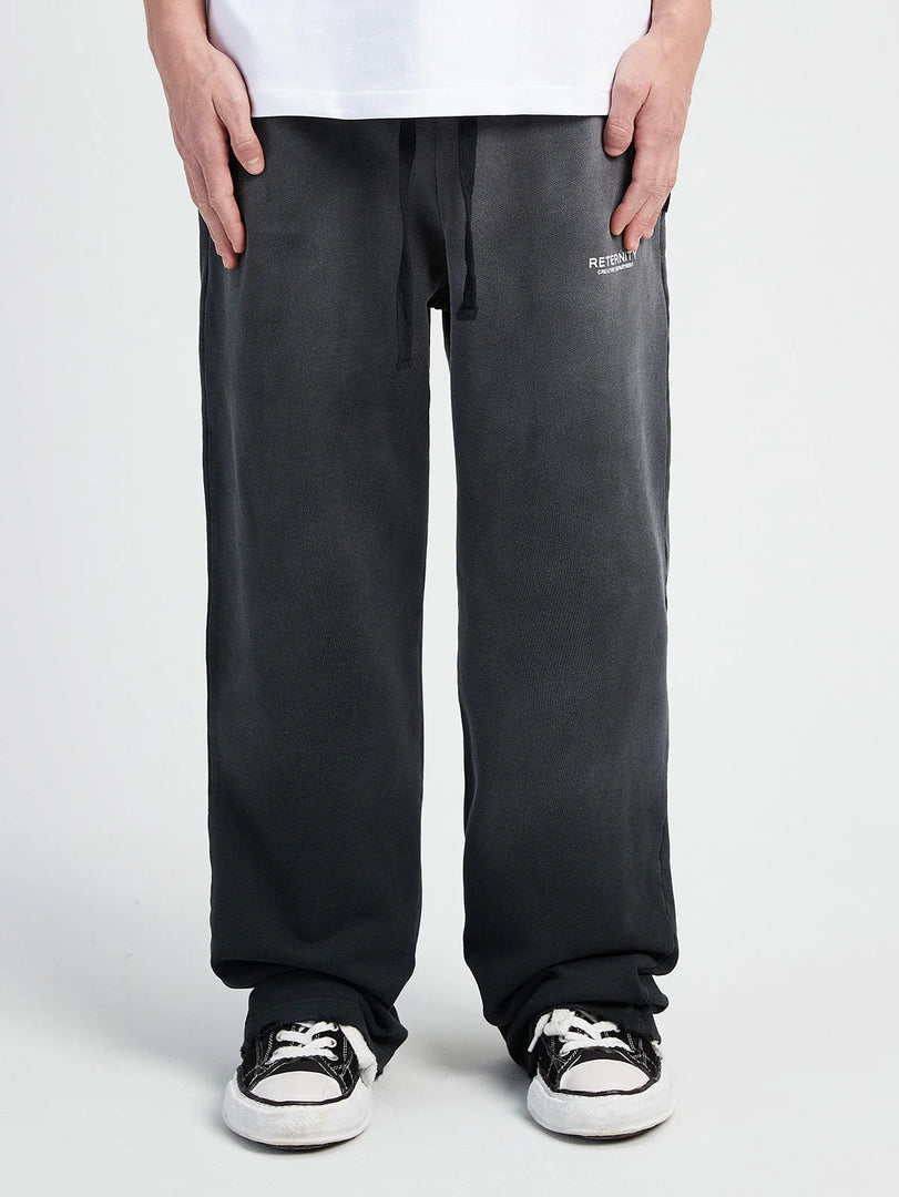 CREATIVE DEPT SWEATPANTS - FADED BLACK