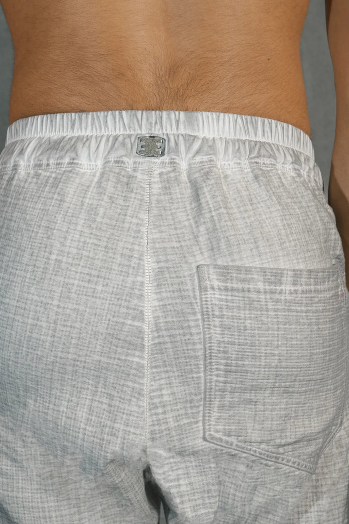 69 BY ISAAC SELLAM - GUSSET SHORT GAUFRÉ ALU
